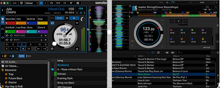 COMPARATIVA SERATO VS TRAKTOR