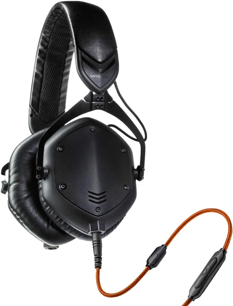 V-MODA Crossfade M-100 - Auriculares supraurales de metal aislantes del ruido, color negro mate
