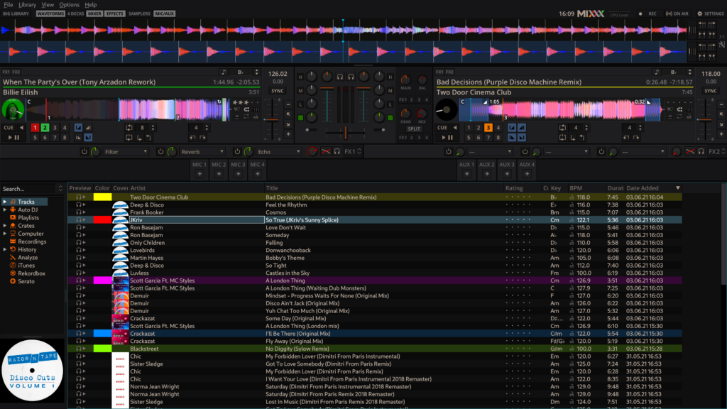 Mixxx, el software gratuito para DJ